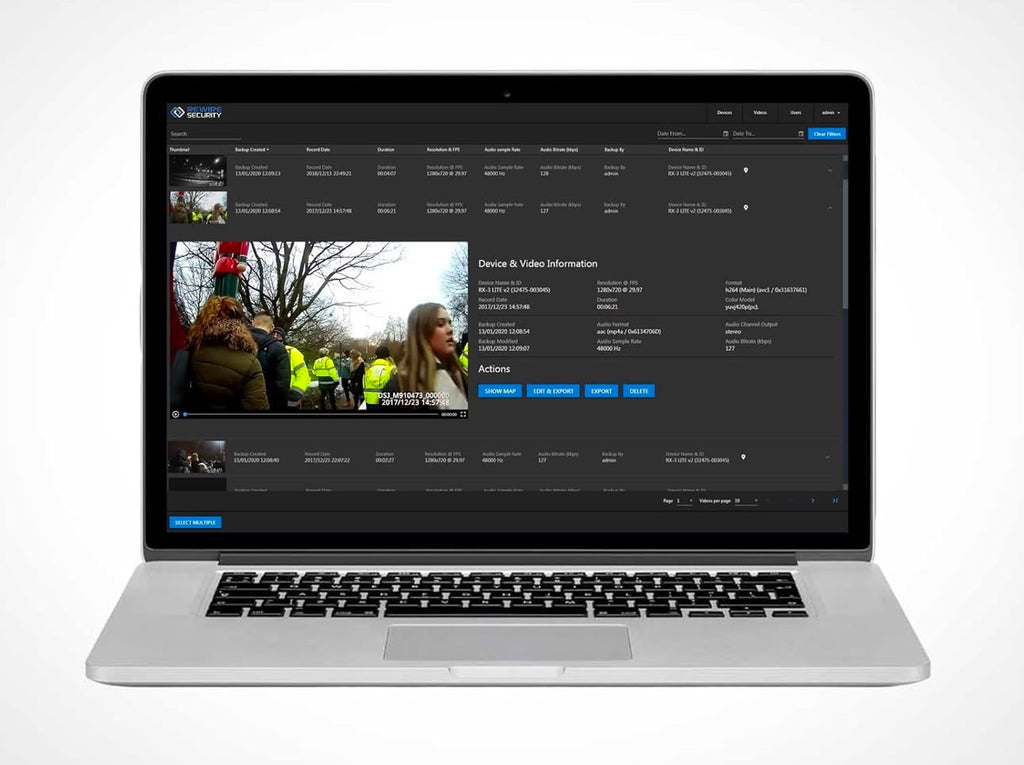 Guardian Vision Pro Body-Worn Camera