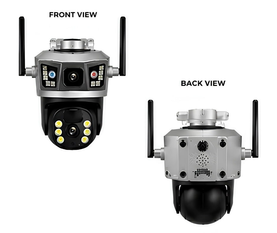 SolarGuard Pro 4G/WiFi PTZ Solar Security Camera