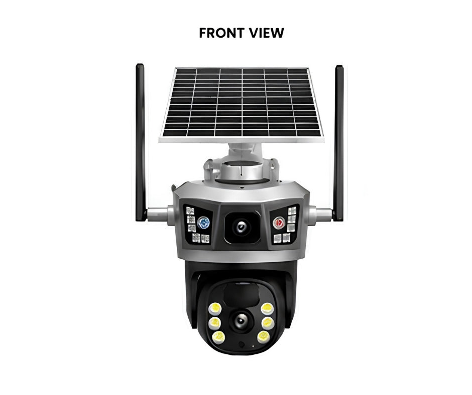 SolarGuard Pro 4G/WiFi PTZ Solar Security Camera