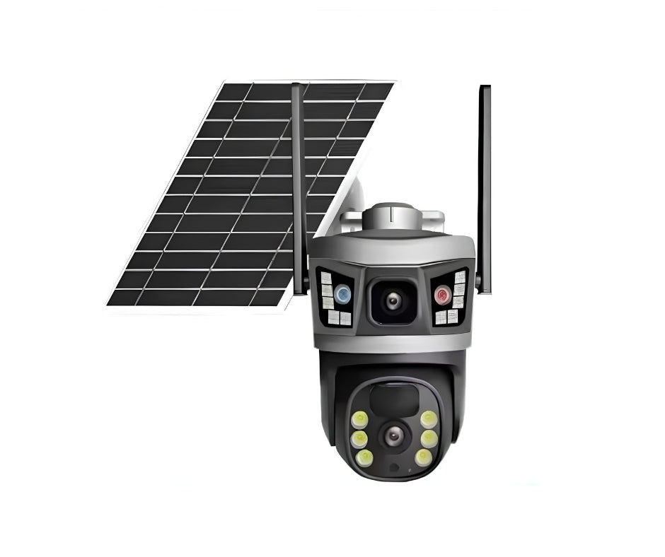 SolarGuard Pro 4G/WiFi PTZ Solar Security Camera