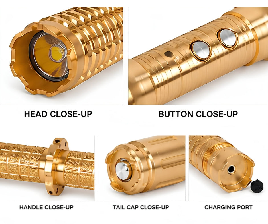 Tactical   Flashlight Stun Device